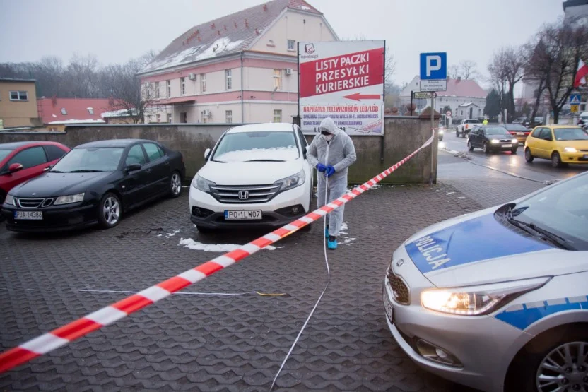 Zabójstwo na Al. Niepodległości w Jarocinie. Policja namierzyła podejrzanego