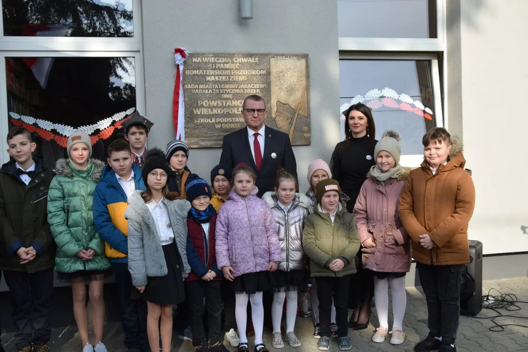 Powstańcy Wielkopolscy patronują Szkole Podstawowej w Górze