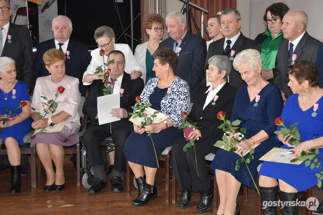 Jubileusz zawarcia związków małżeńskich w Borku Wlkp.