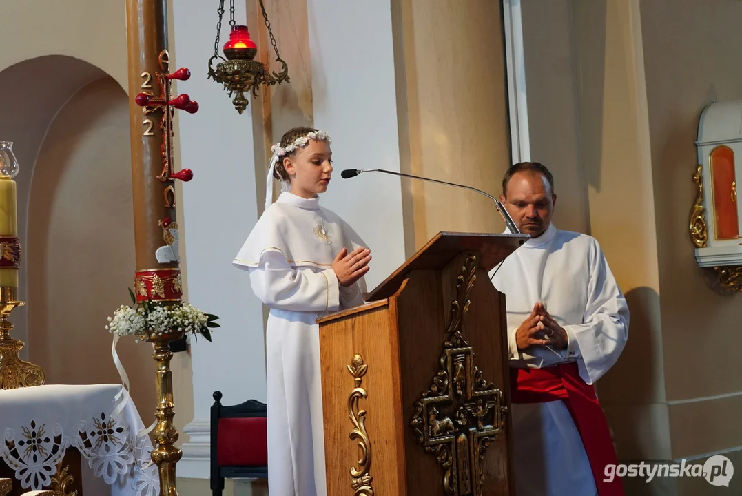 Pierwsza Komunia Święta w parafii pw. Św. Michała Archanioła w Pogorzeli