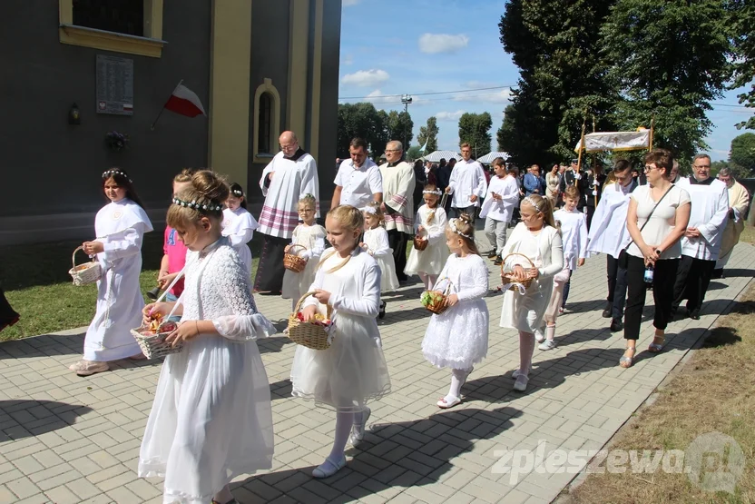 Odpust i wprowadzenie nowego księdza w Kuczkowie