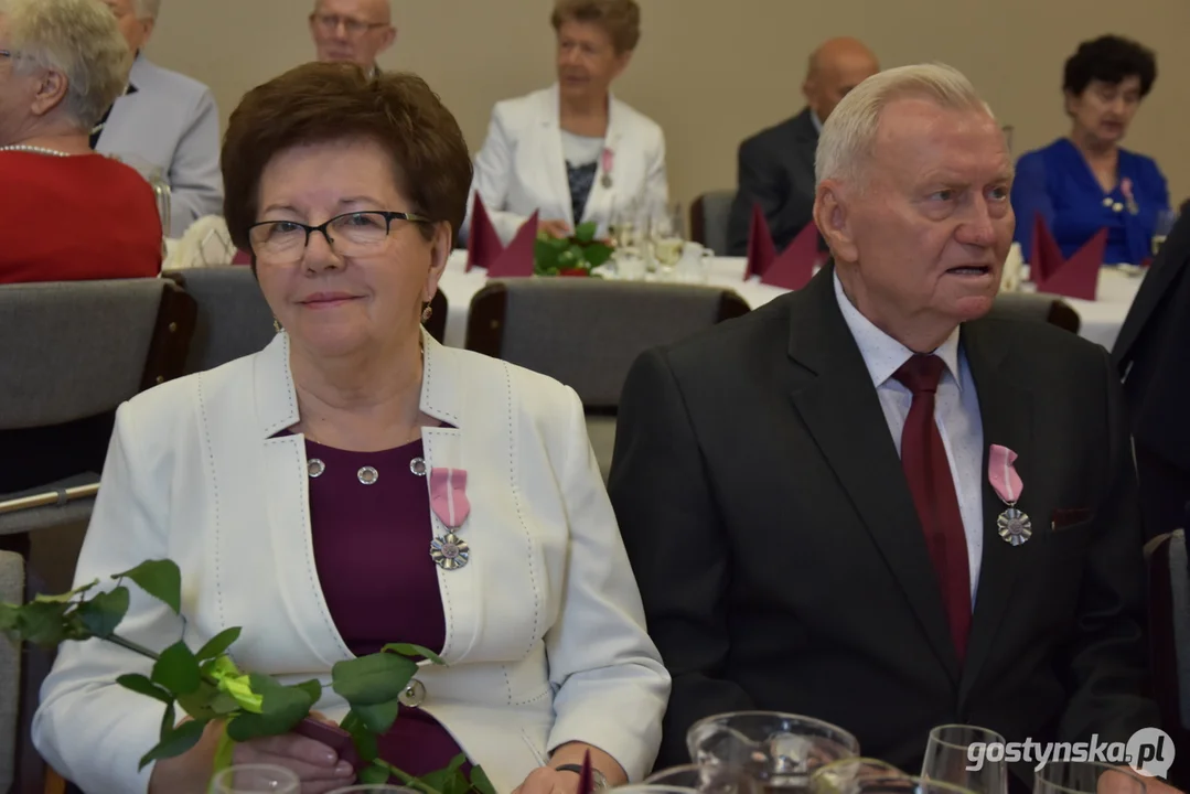 Uroczystości z okazji jubileuszu małżeństwa w Borku Wlkp.