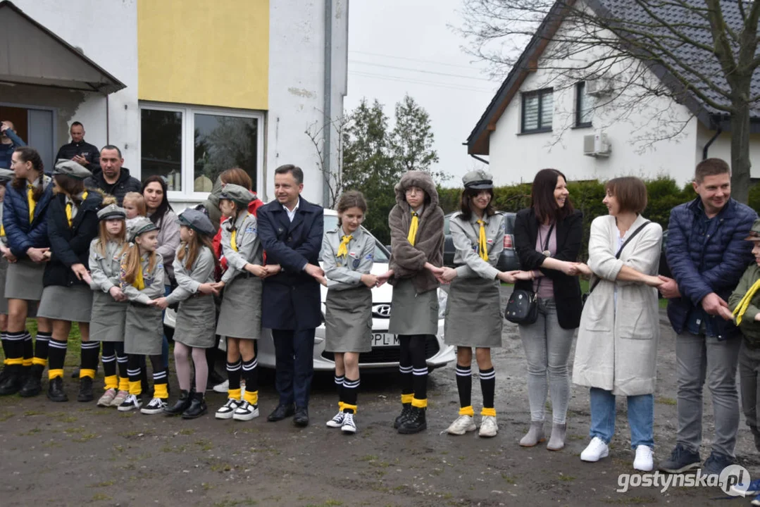 Uroczyste otwarcie harcówki 14. Wielopoziomowej Drużyny Harcerskiej w Gostyniu