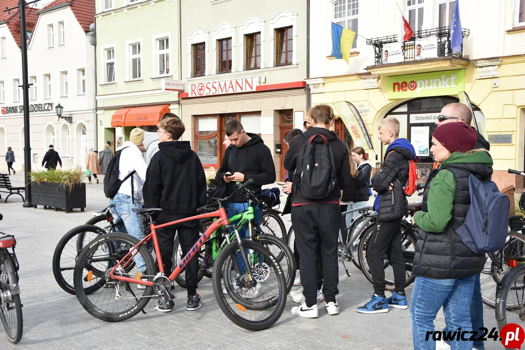 Oficjalne otwarcie ścieżki rowerowej Rawicz - Osiek