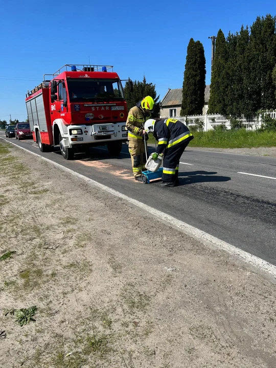 8-kilometrowa plama oleju w gminie Chocz