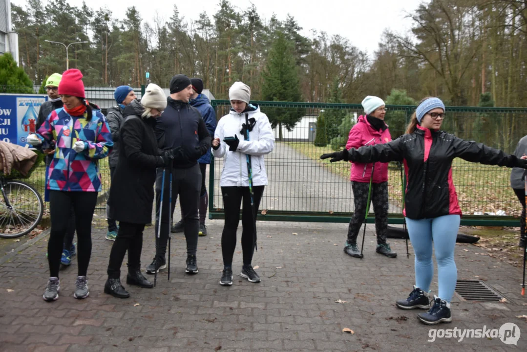 Biegająco zagrali dla WOŚP - Parkrun Gostyń i Grupa Nieprzemakalni Gostyń razem na trasie