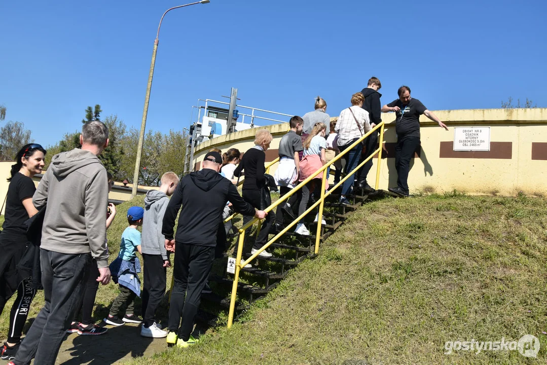 Zwiedzanie oczyszczalni ścieków w Gostyniu