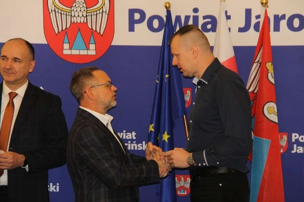 Spotkanie opłatkowe w Starostwie Powiatowym w Jarocinie