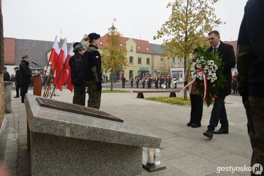 Narodowe Święto Niepodległości w Krobi 2024. Obchody 106. rocznicy odzyskania przez Polskę niepodległości