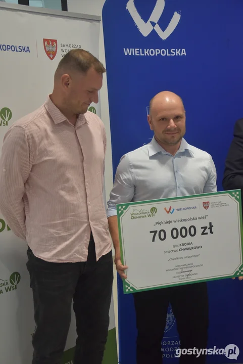 Wręczenie dofinansowań w ramach XV edycji konkursu "Pięknieje wielkopolska wieś" w Pępowie