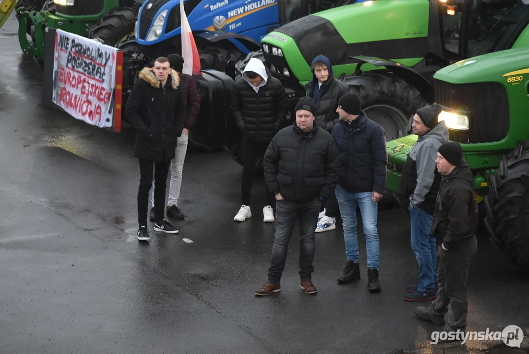 Protesty rolnicze w powiecie gostyńskim 2024