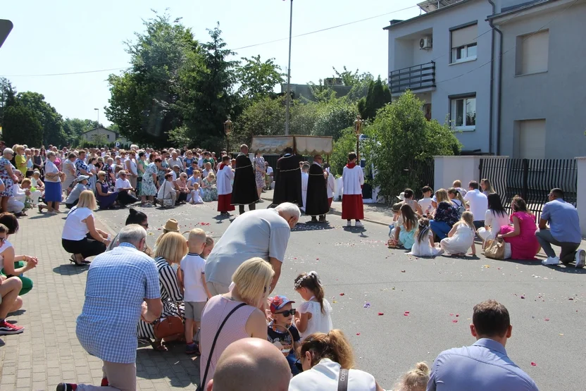 Procesja Bożego Ciała w parafii Św. Floriana