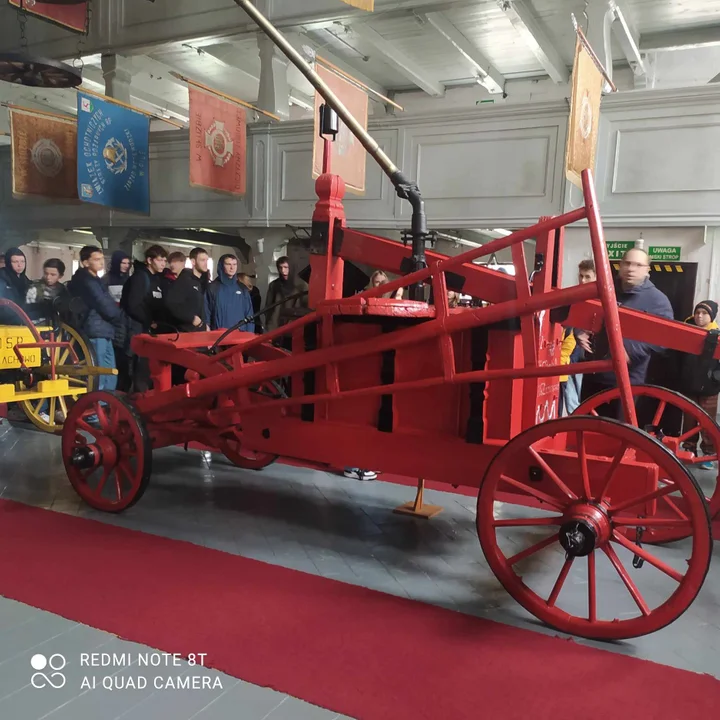 Wycieczka MDP do muzeum pożarnictwa i parowozowni