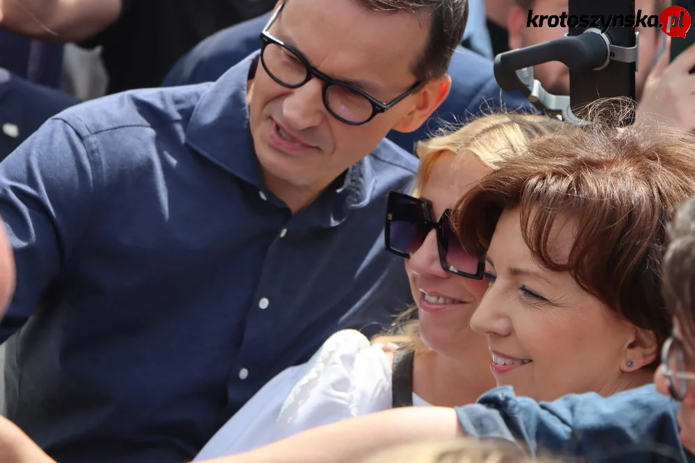 Mateusz Morawiecki w Krotoszynie. Piknik 800+