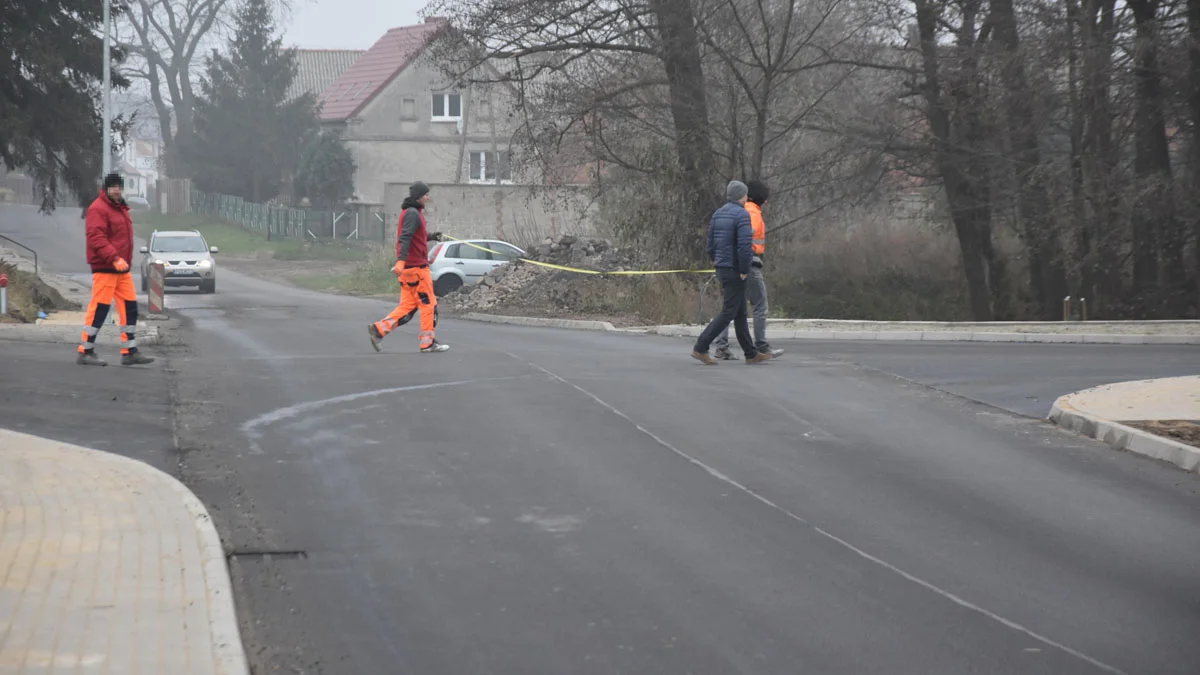 Budowa nowej drogi-łącznika, al. Niepodległości w Gostyniu