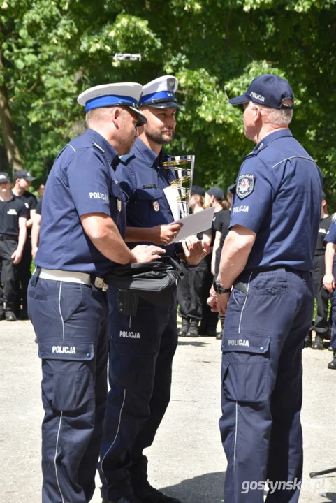 Podsumowanie 34. Konkursu "Policjant Ruchu Drogowego 2024" - finał  wojewódzki w Gostyniu