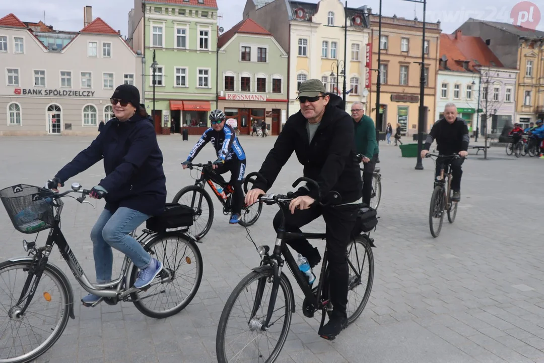 Postój na rawickim rynku