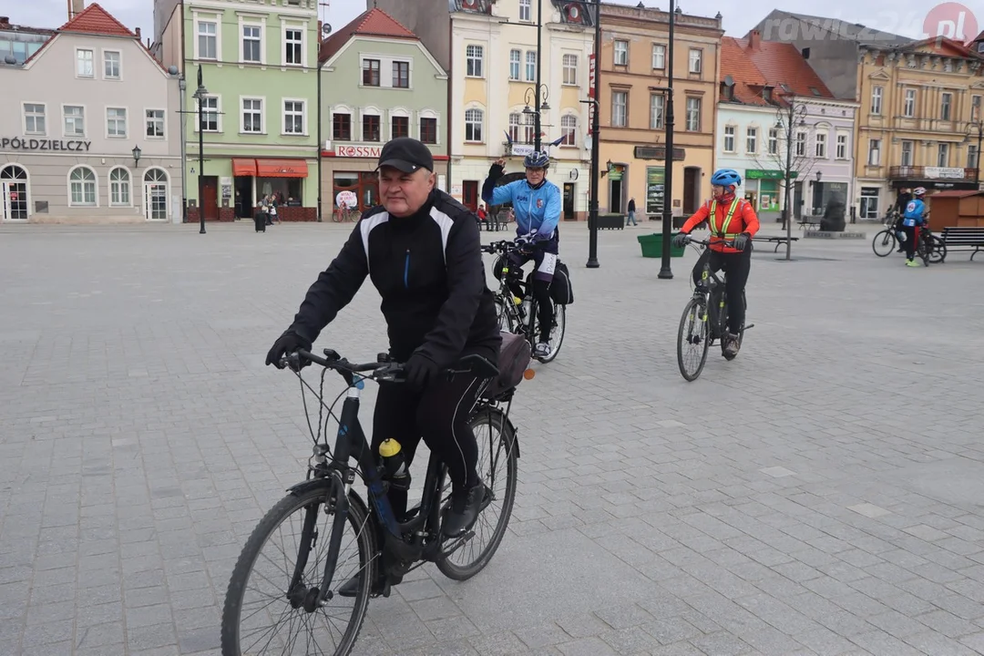 Postój na rawickim rynku