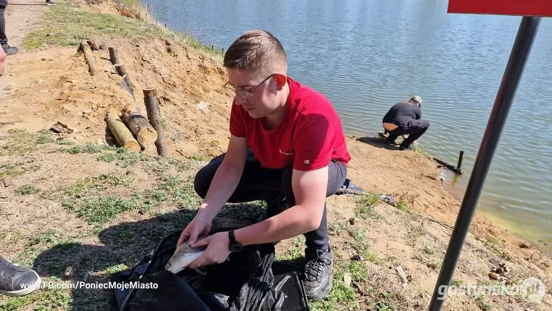 I Powiatowe Zawody Wędkarskie Strażaków w Dzięczynie