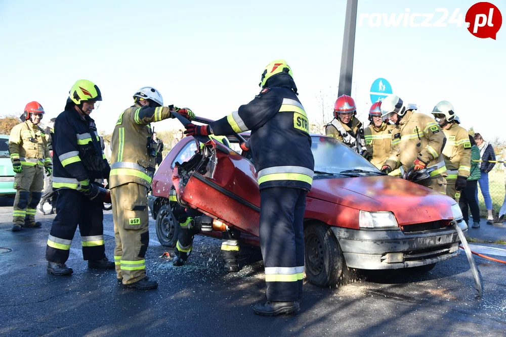 Ćwiczenia służb w Sarnowie i Rawiczu