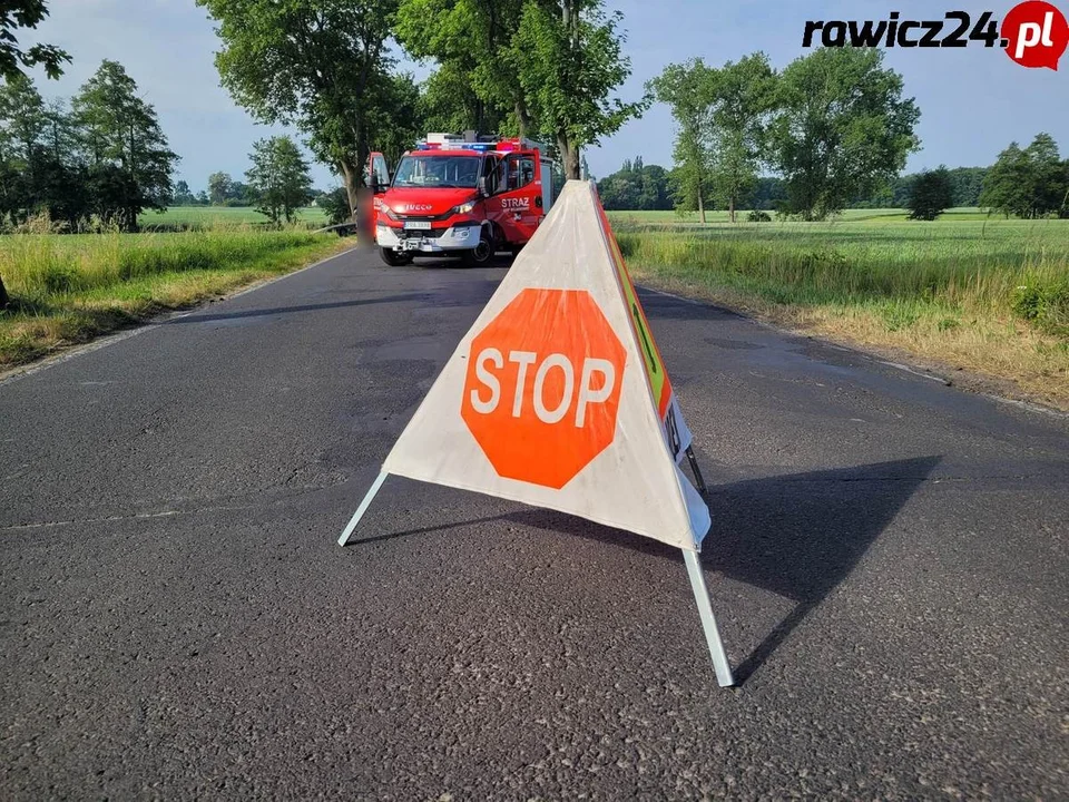 Potrącenie rowerzystki pod Tarchalinem