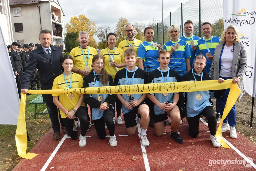 Otwarcie bieżni lekkoatletycznej w ZSR Grabonóg