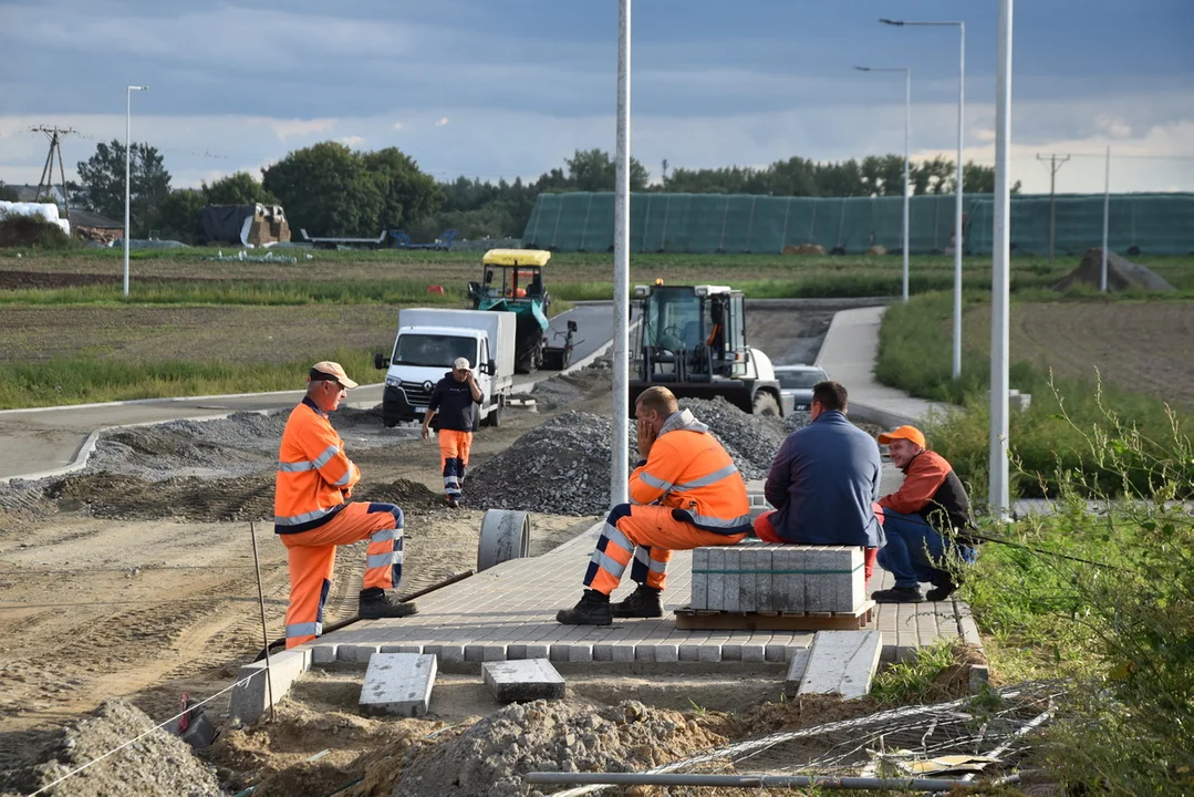 Budowa drogi łącznika ulicy Leszczyńskiej z Górną w Gostyniu (Aleja Niepodległości)