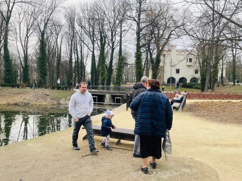 Tłumy w Parku Radlińskich w Jarocinie