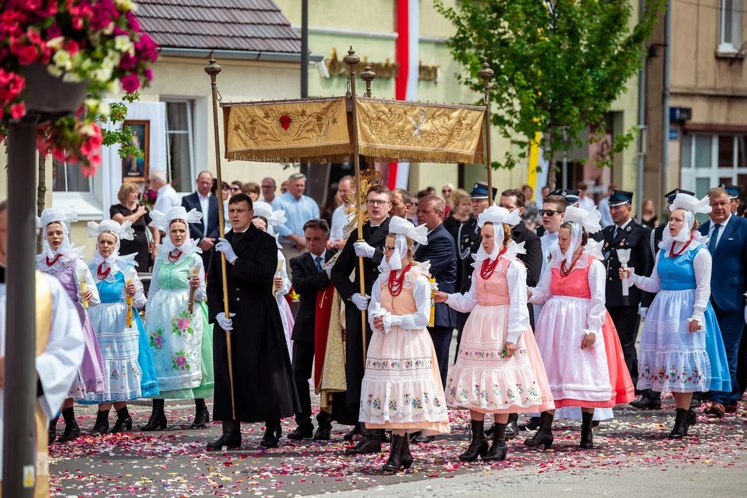 Procesja Bożego Ciała w Krobi 2024