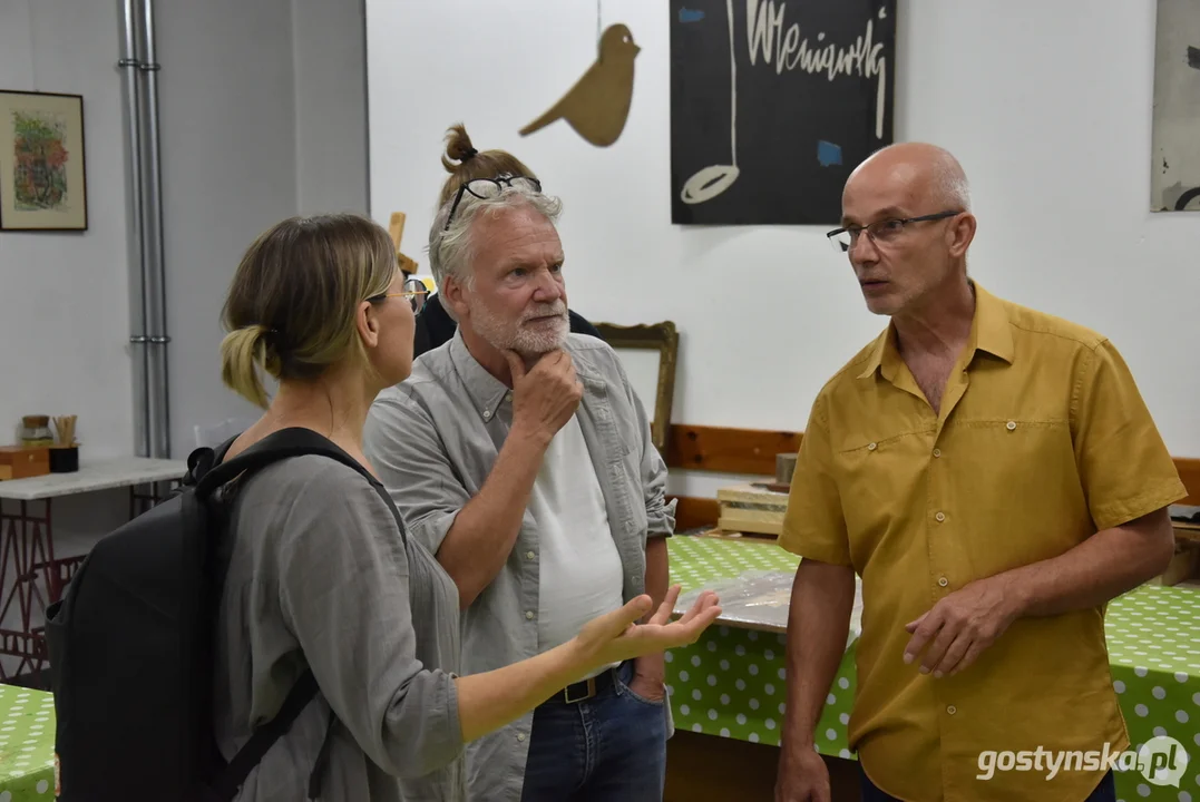 Martin Widmark w Muzeum Stolarstwa i Biskupizny w Krobi