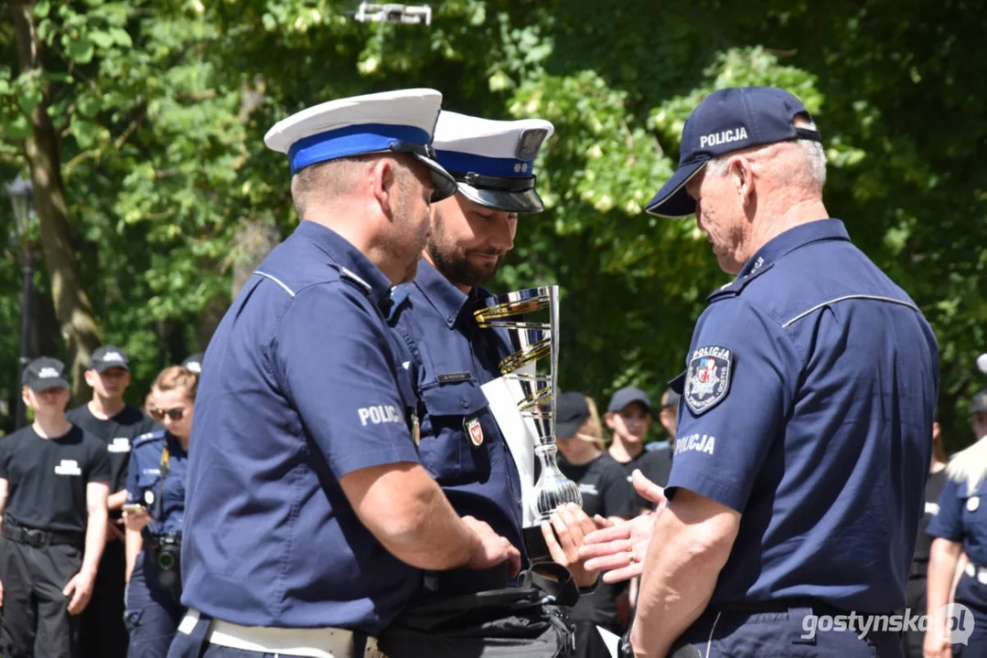 Podsumowanie 34. Konkursu "Policjant Ruchu Drogowego 2024" - finał  wojewódzki w Gostyniu