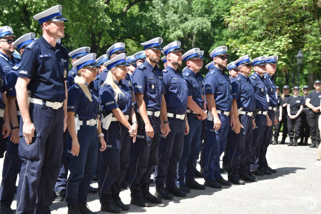 Podsumowanie 34. Konkursu "Policjant Ruchu Drogowego 2024" - finał  wojewódzki w Gostyniu