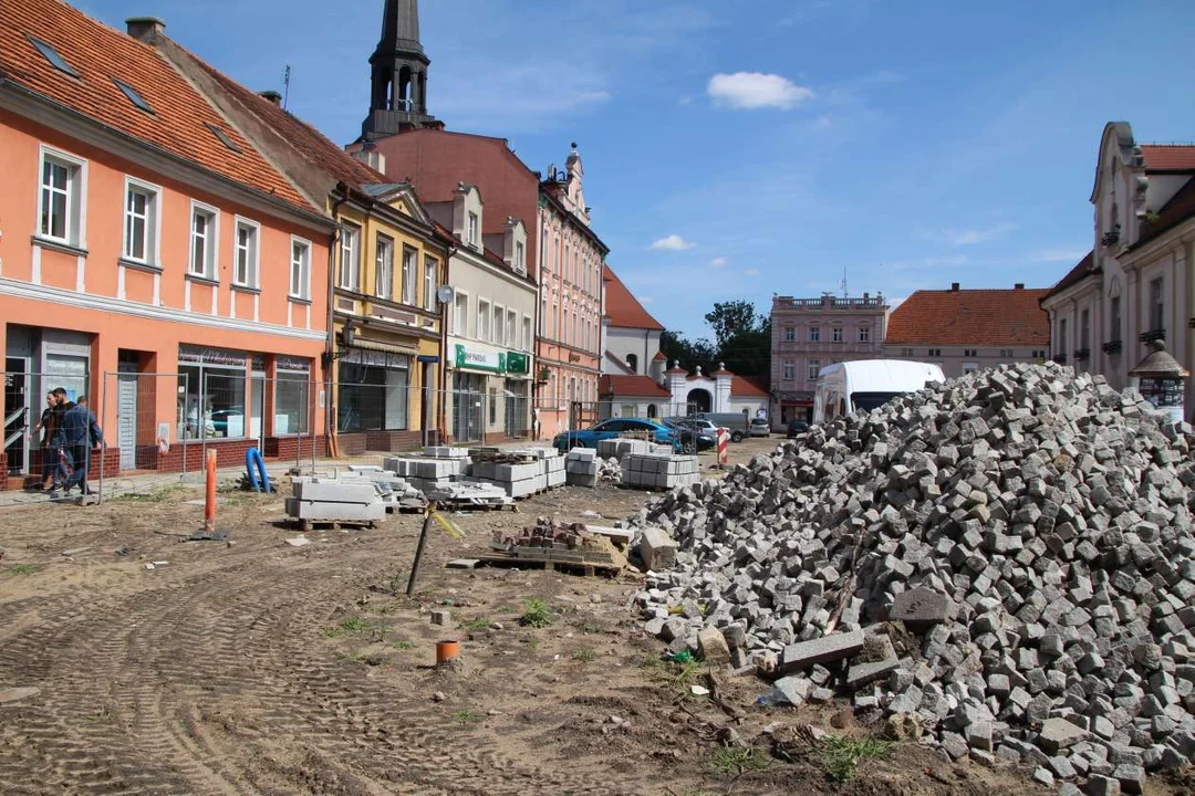 Przebudowa rynku w Jarocinie