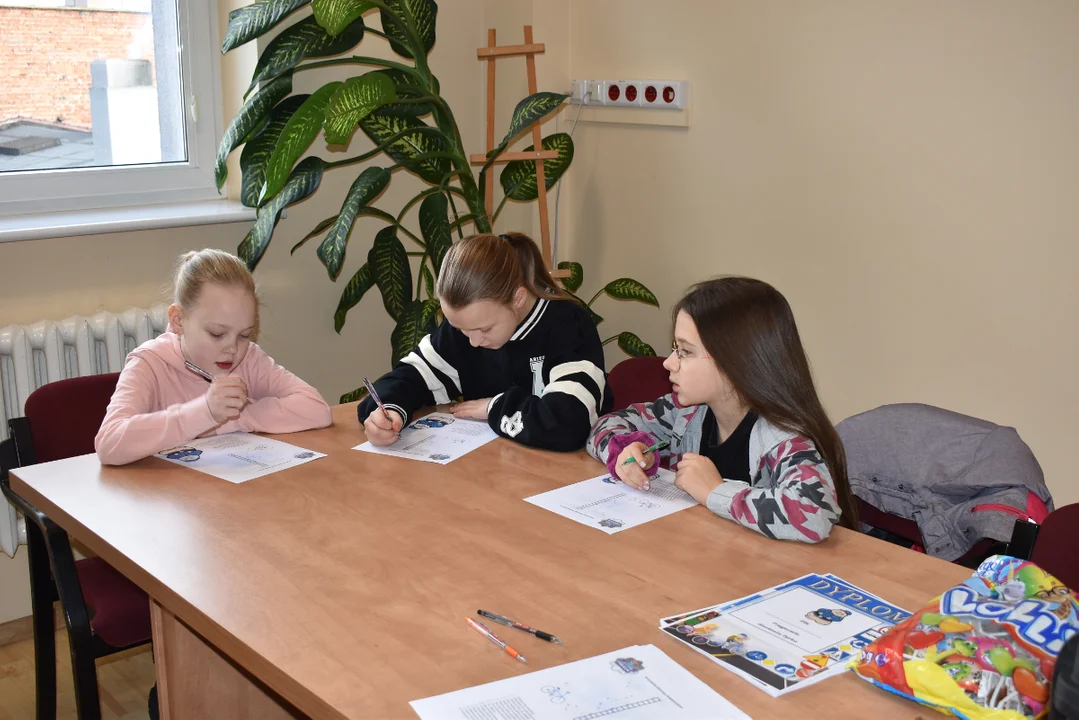 Krotoszyn. Dzieci odwiedziły komendę policji