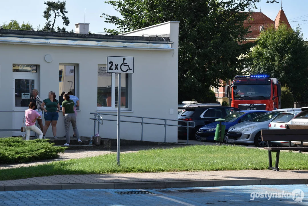 Gaz ulatniał się w budynku SP ZOZ w Gostyniu