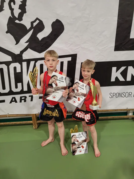 Zawodnicy Muay Thai Jarocin pokazali się na Muay Thai Knockout w Buku