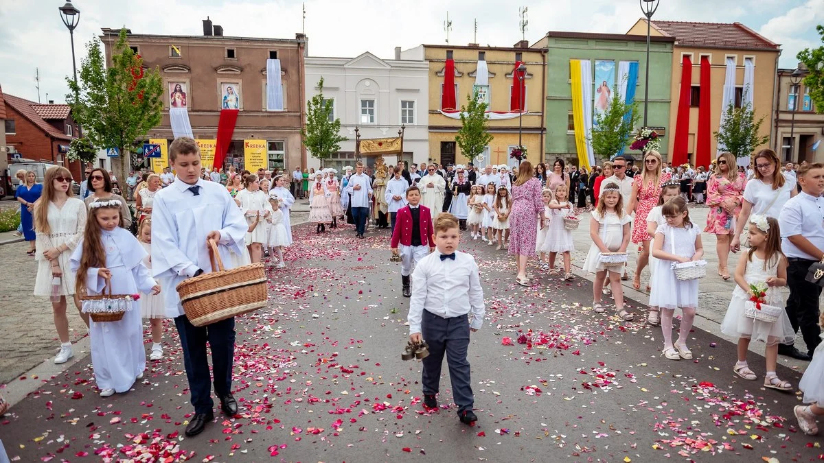 Procesja Bożego Ciała w Krobi 2024