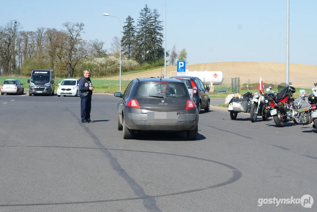 Wspólna akcja Wolnych Jeźdźców Piaski i gostyńskiej drogówki