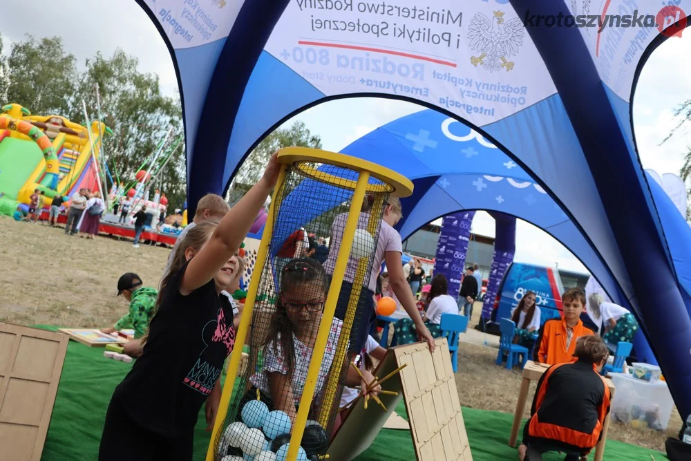 Krotoszyn. Piknik rodzinny 800+. Atrakcje dla dzieci i dorosłych