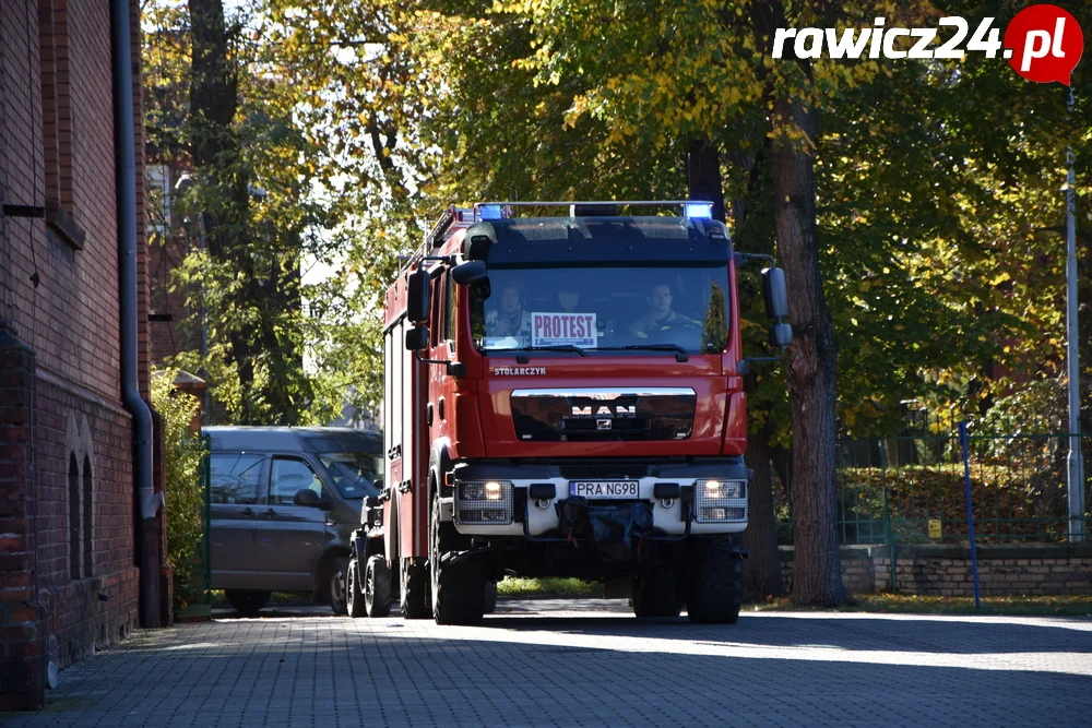 Ćwiczenia służb w Sarnowie i Rawiczu