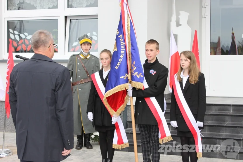 Nadanie imienia Powstańców Wielkopolskich Szkole Podstawowej w Żegocinie