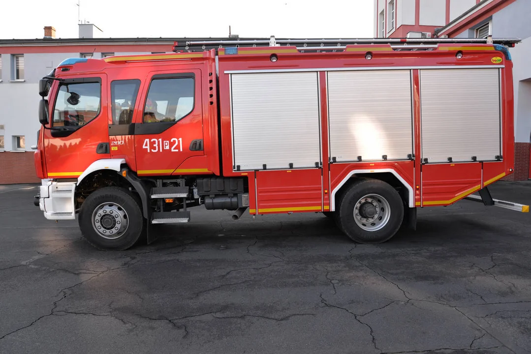 Nowy wóz ratowniczo-gaśniczy dla strażaków w Gostyniu