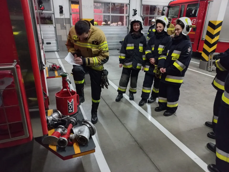 Szkolenie strażaków-ratowników OSP w KP PSP w Gostyniu