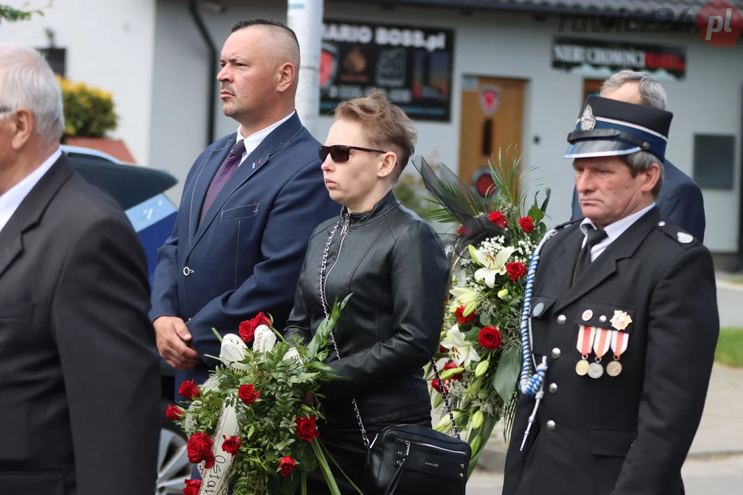 Delegacje na ceremonii pogrzebowej śp. Kazimierza Chudego