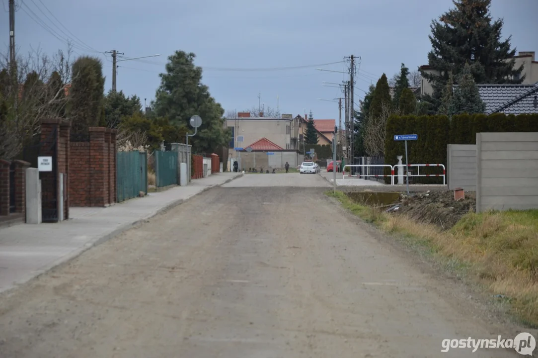 Przetarg na przebudowę ulic Odrodzenia i Tadeusza Różewicza w Krobi