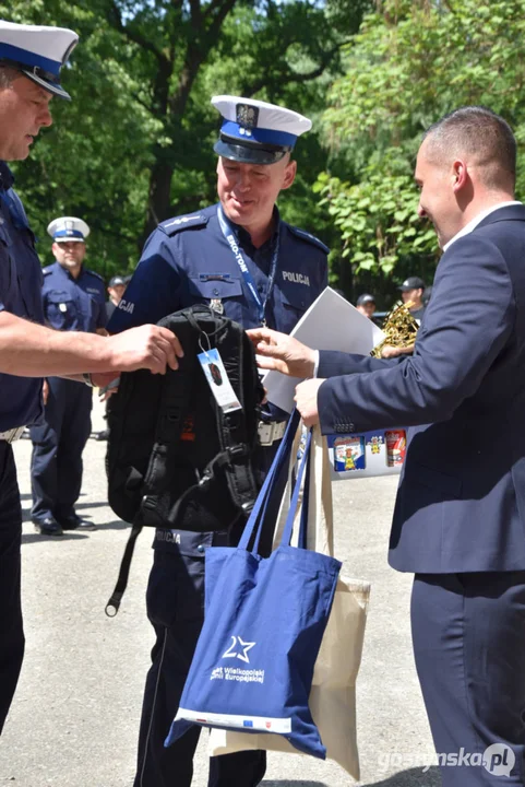 Podsumowanie 34. Konkursu "Policjant Ruchu Drogowego 2024" - finał  wojewódzki w Gostyniu