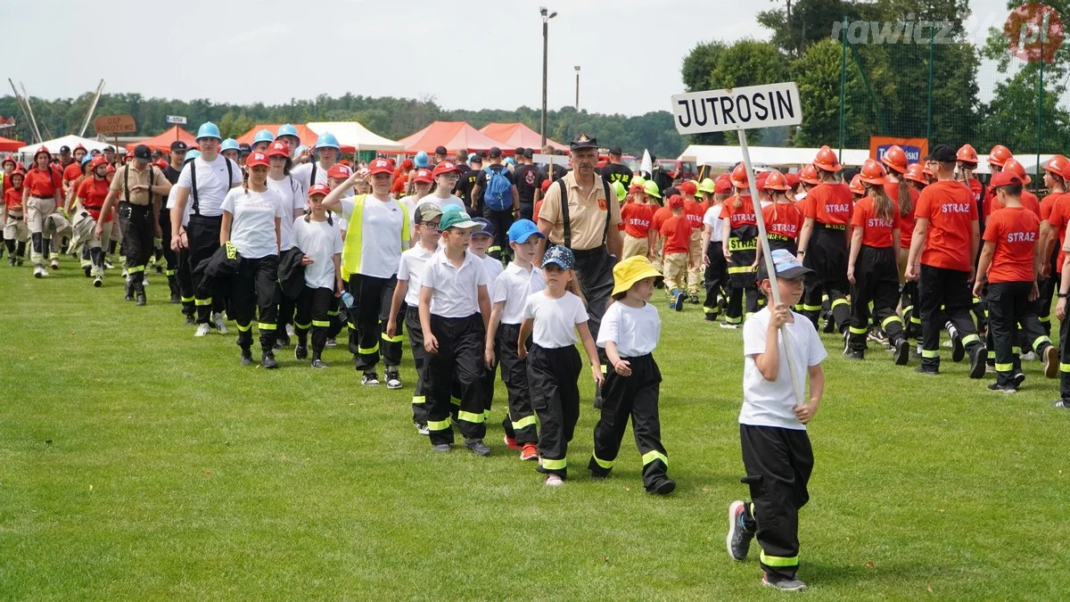 Gminne Zawody Sportowo-Pożarnicze w Jutrosinie