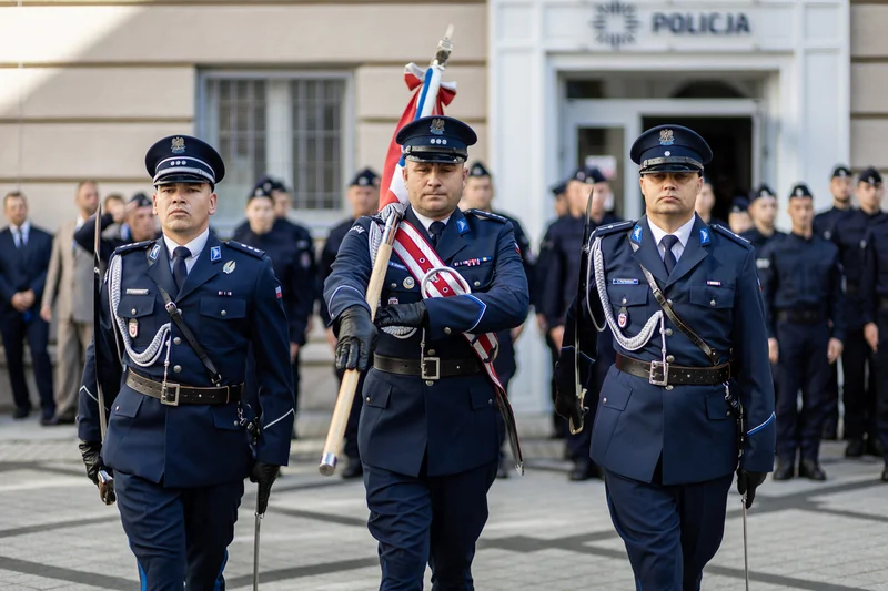 Obchody święta policji w poznańskiej komendzie wojewódzkiej