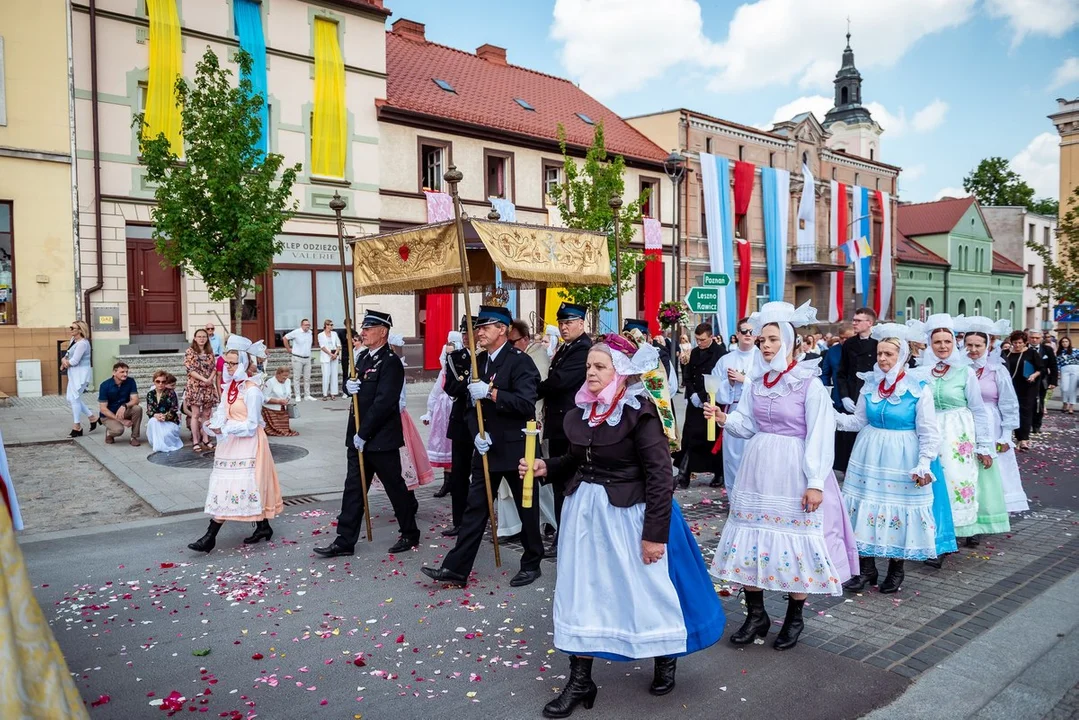 Procesja Bożego Ciała w Krobi 2024