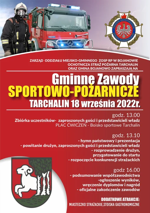 Imprezy w powiecie rawickim w dniach 16-18 września